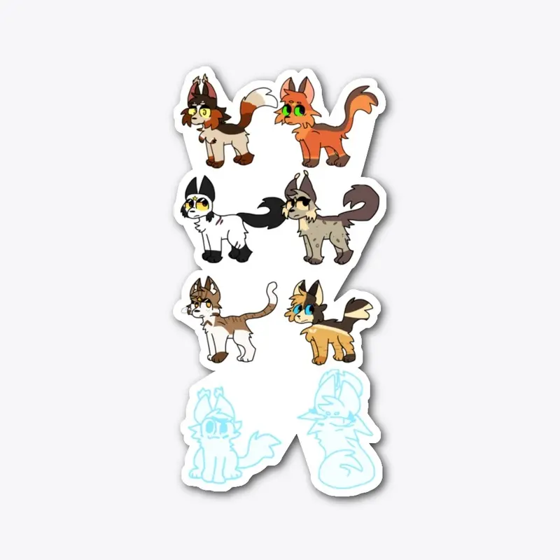 The Lonesome Crowded Gathering | sticker